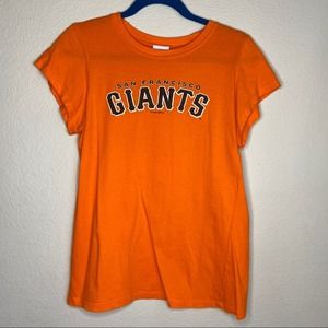 San Francisco Giants Orange Crew Neck Tee Large